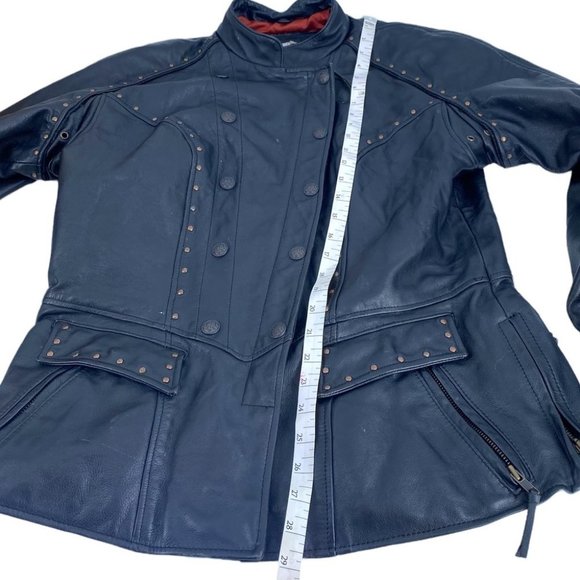 🌷HOST PICK 🌷 Harley-Davidson Black Leather Vintage Motorcycle - Picture 10 of 13